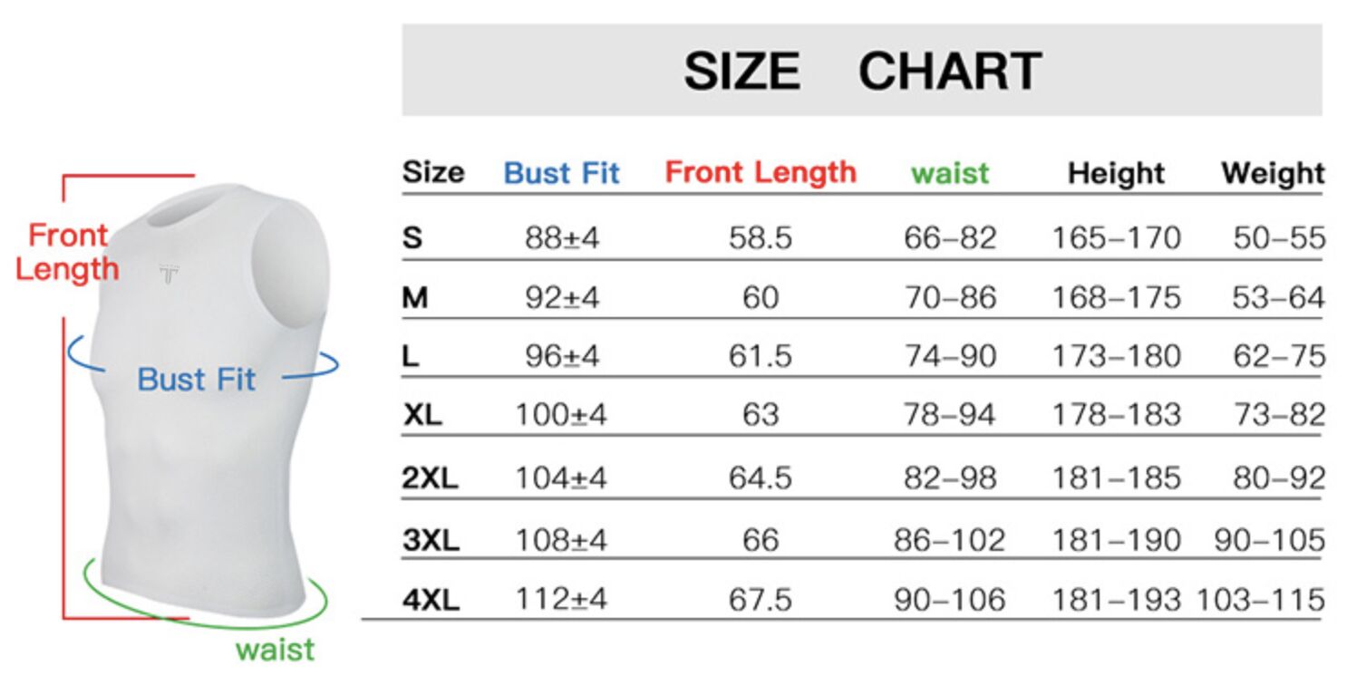 TriTiTan No Sleeve Mesh baselayer - Afbeelding 15