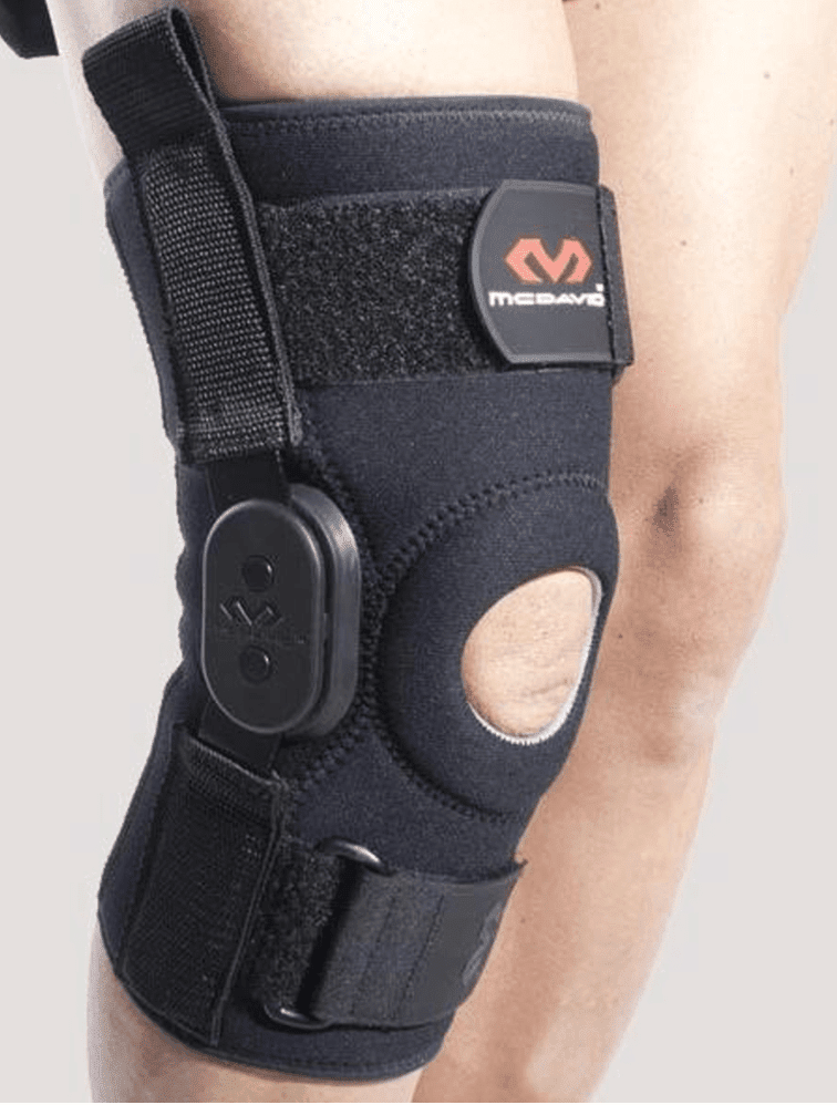 McDavid Knee brace with PSII hinges and cross straps