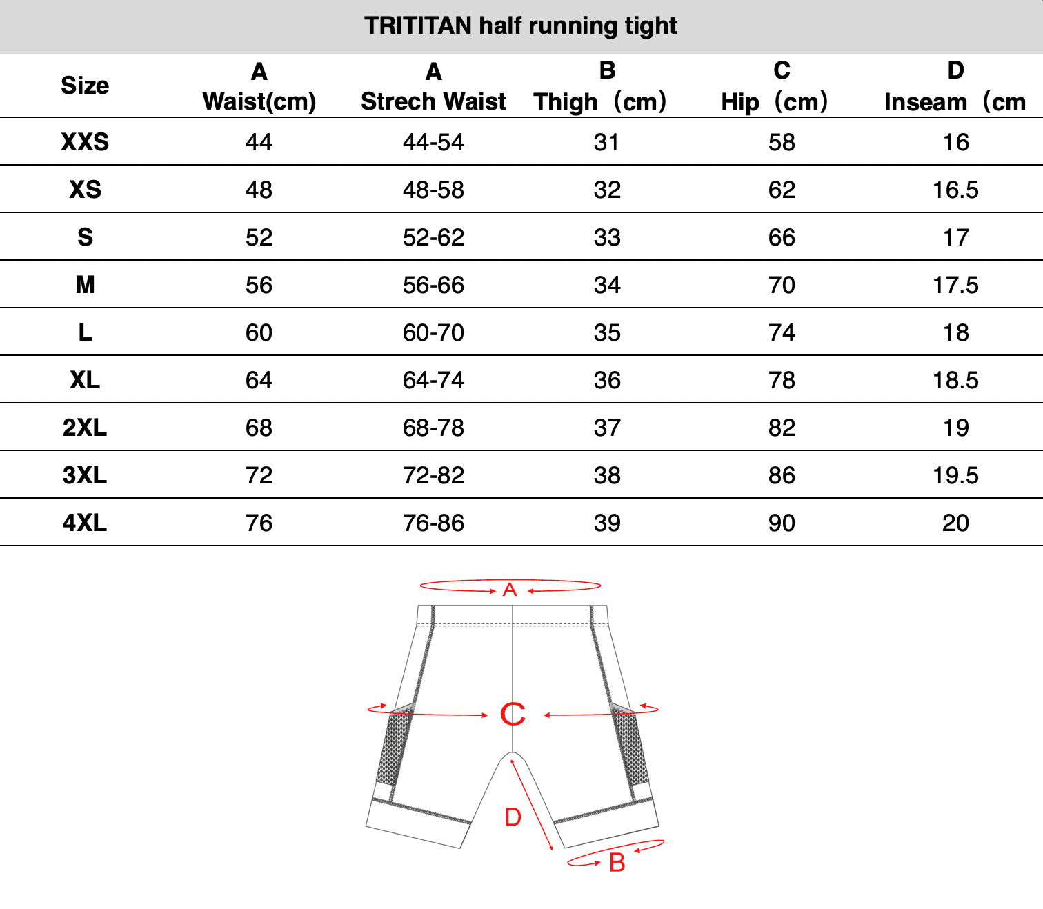 25 3athlonbe short running tight with reflective 3athlonbe logo - Afbeelding 6