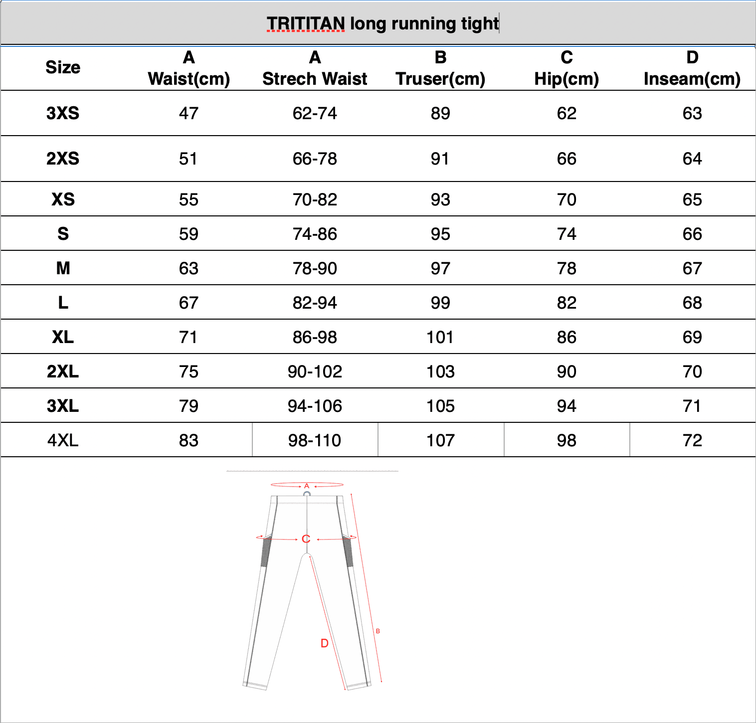 TRITITAN long running tight - Afbeelding 9