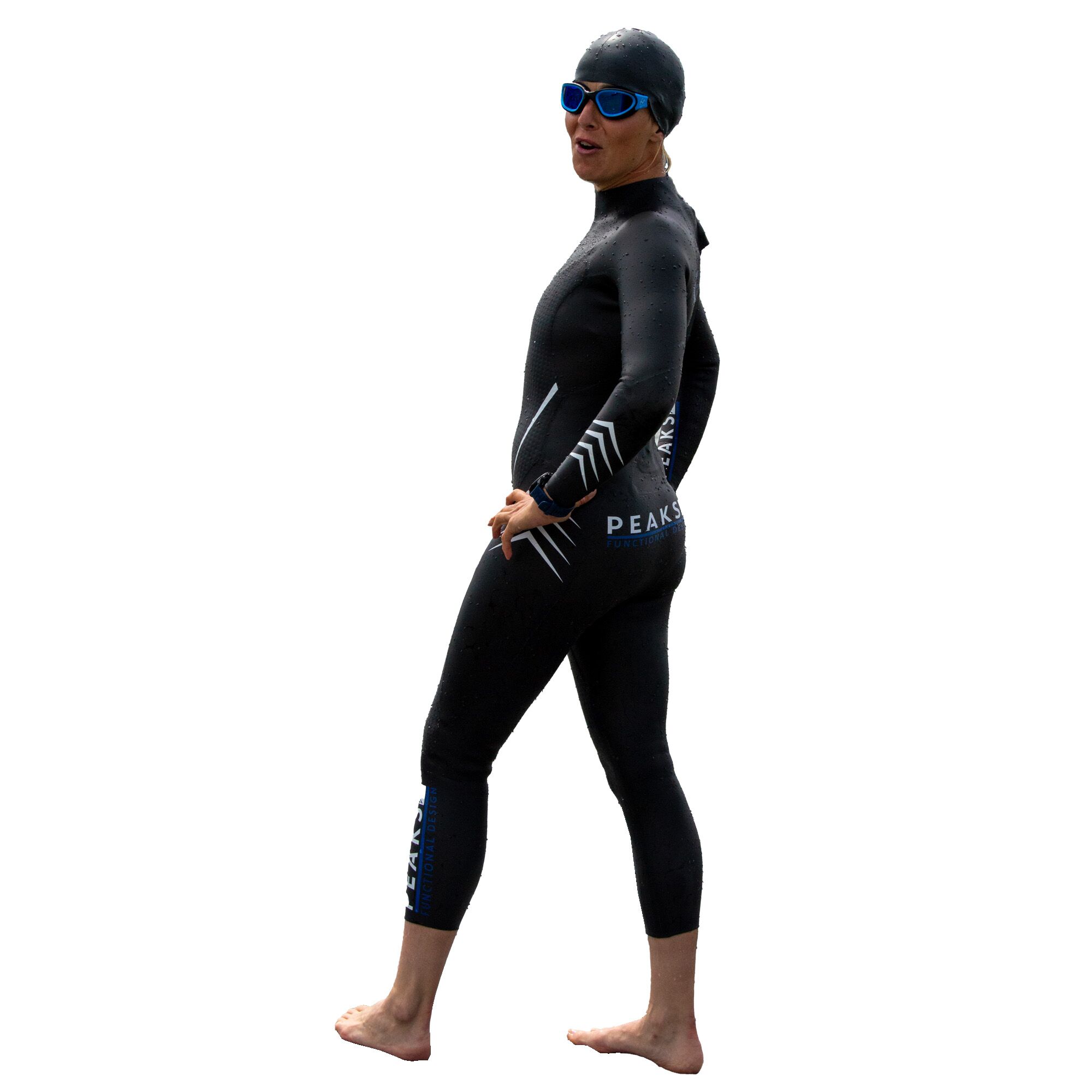 PEAKS wetsuit AZUL Female - Afbeelding 3
