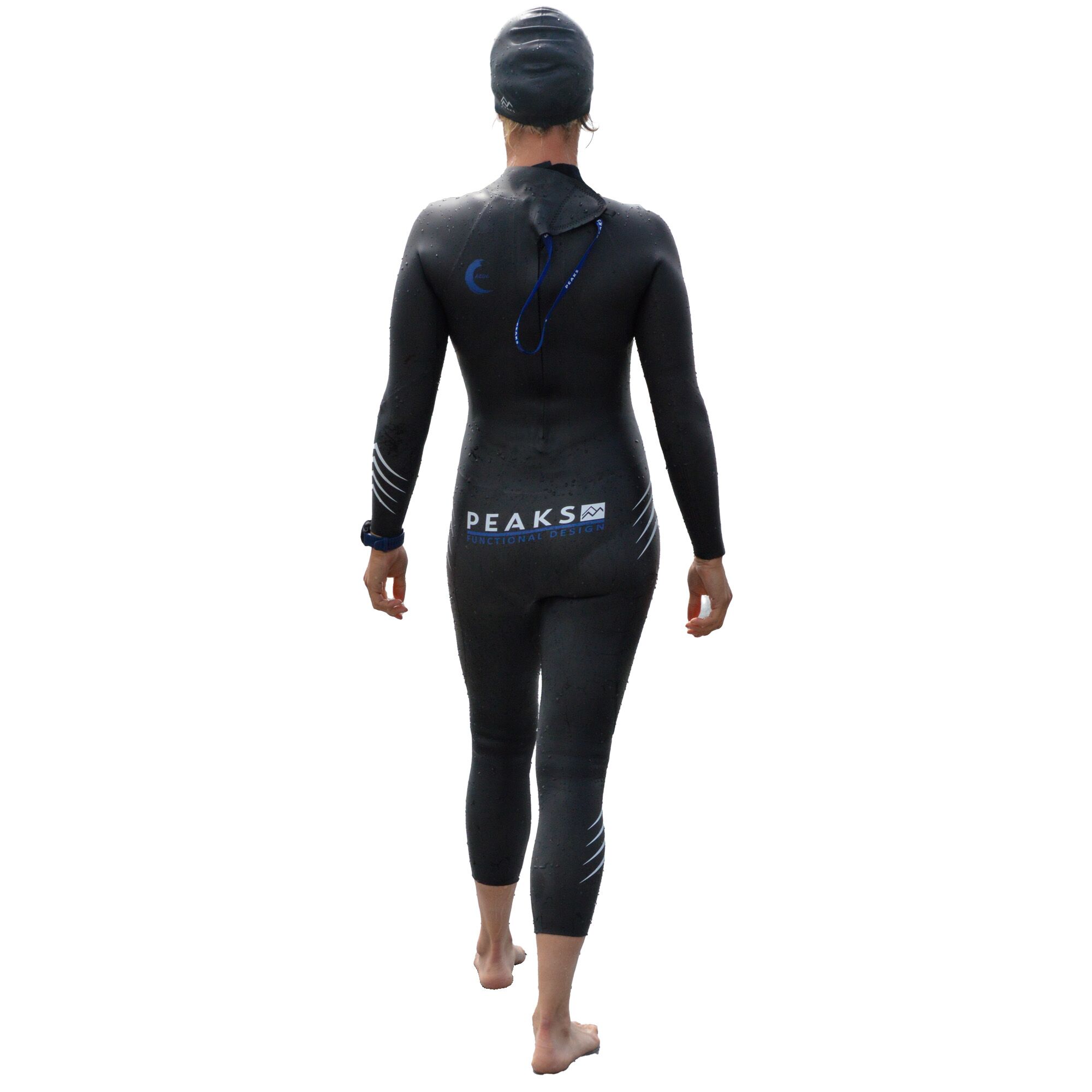 PEAKS wetsuit AZUL Female - Afbeelding 2