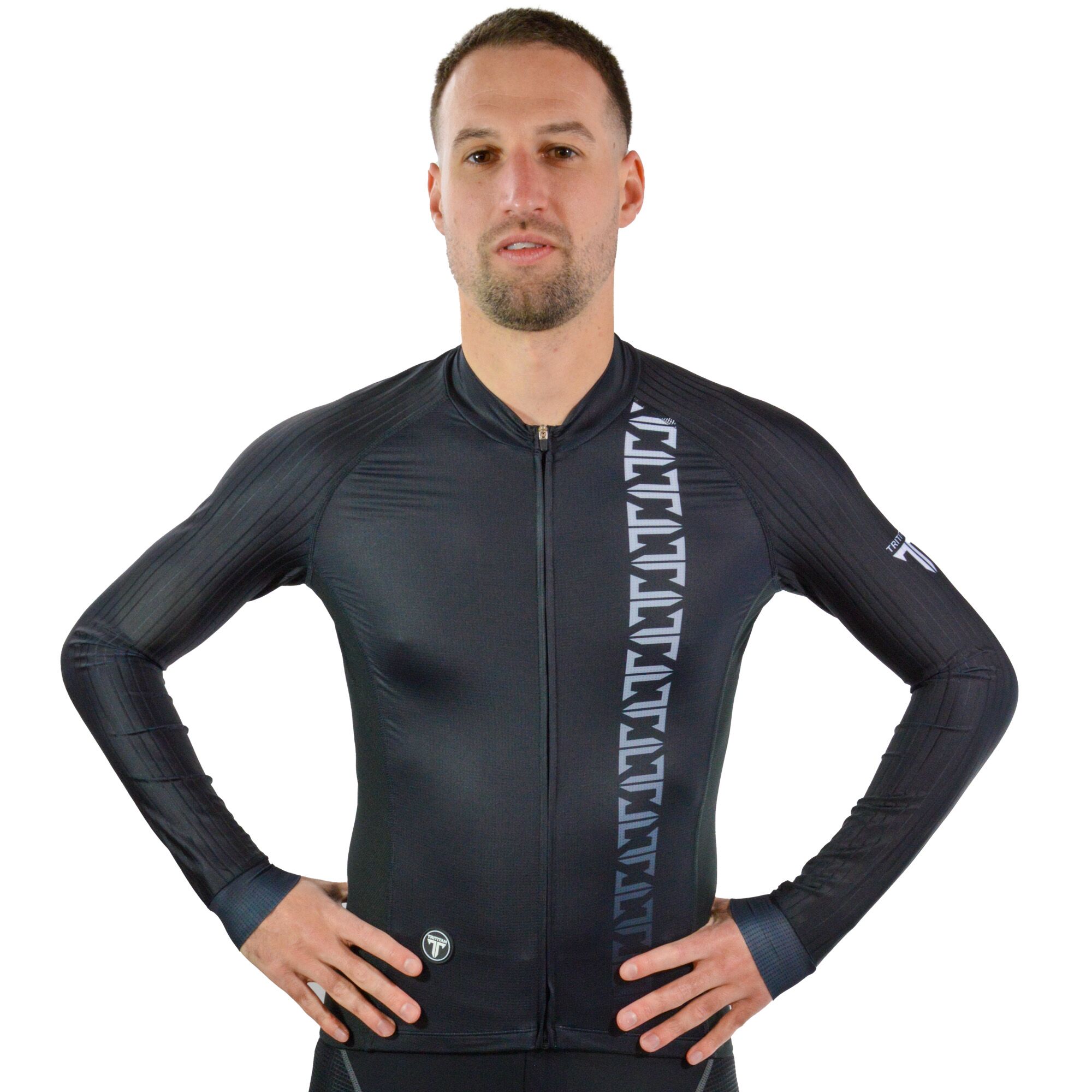 Trititan Titanium Pro Long Aero Sleeves Jersey - Afbeelding 7