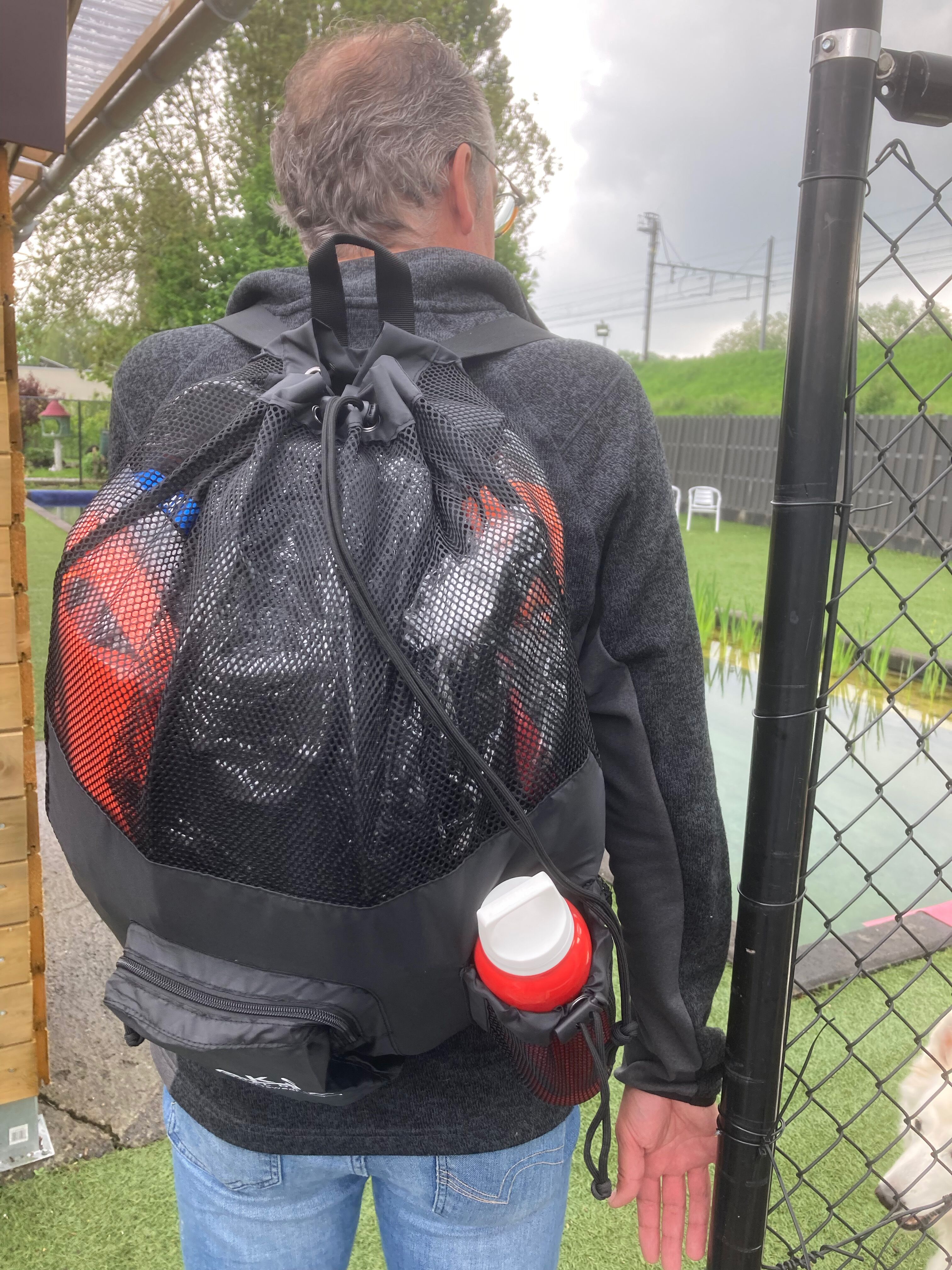 PEAKS swimmers mesh back pack - Afbeelding 4