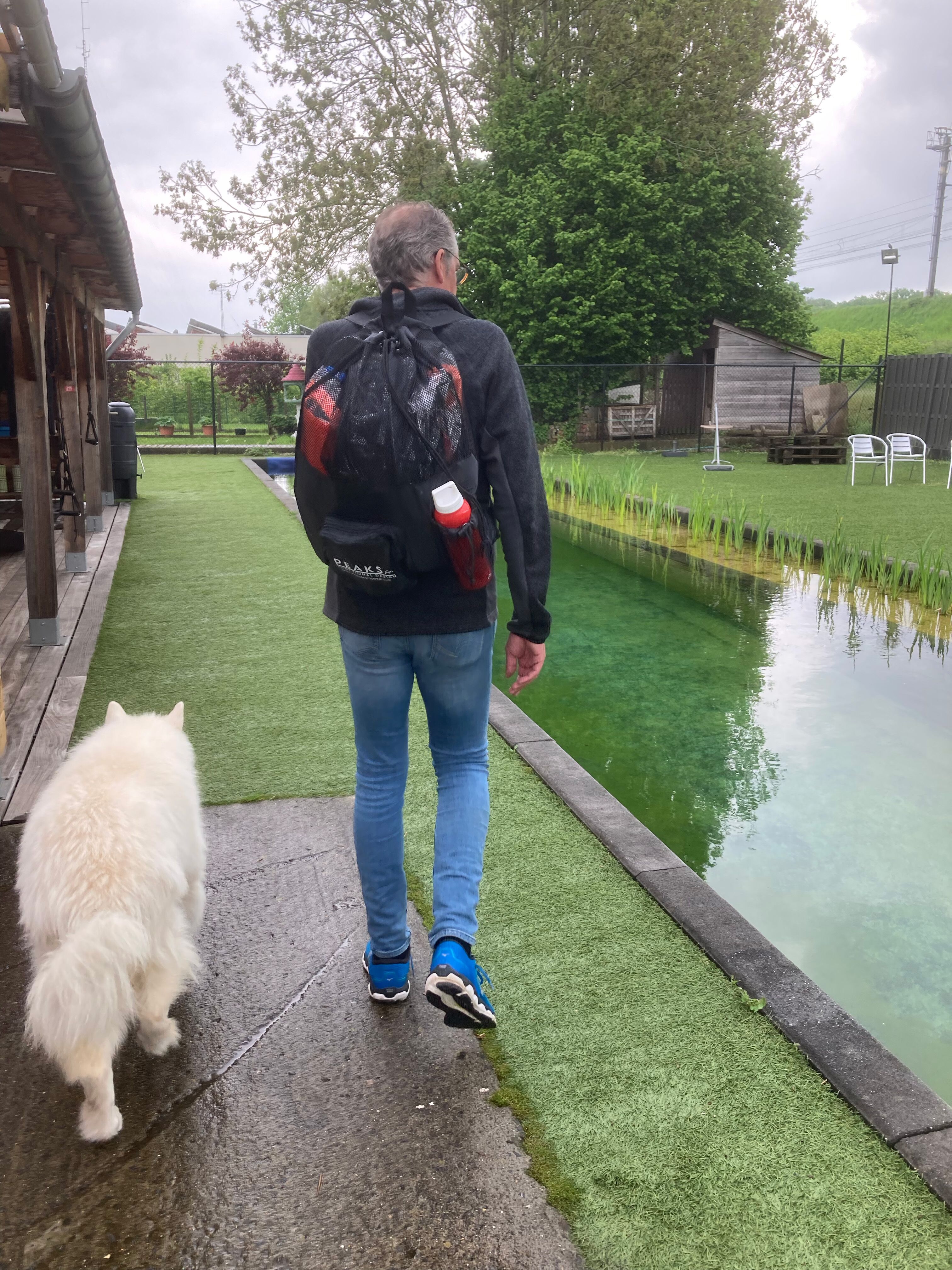 PEAKS swimmers mesh back pack - Afbeelding 5
