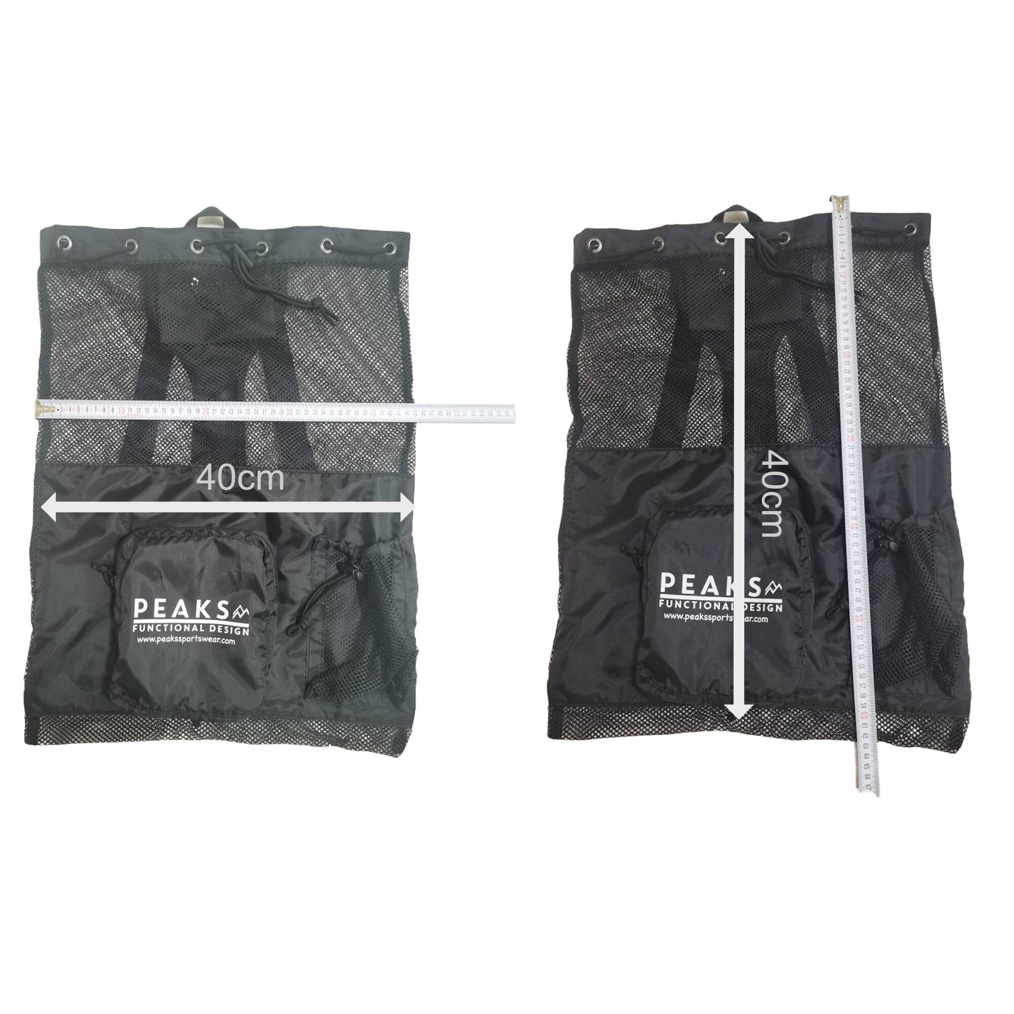 PEAKS swimmers mesh back pack - Afbeelding 10