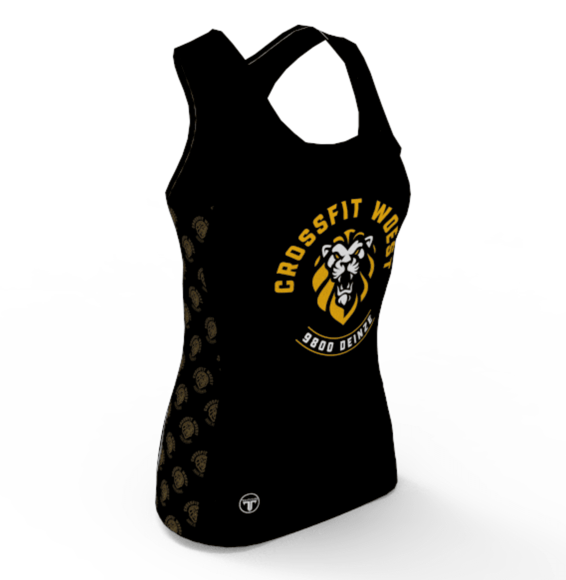Crossfit Woest female ultra tech running singlet - Afbeelding 4