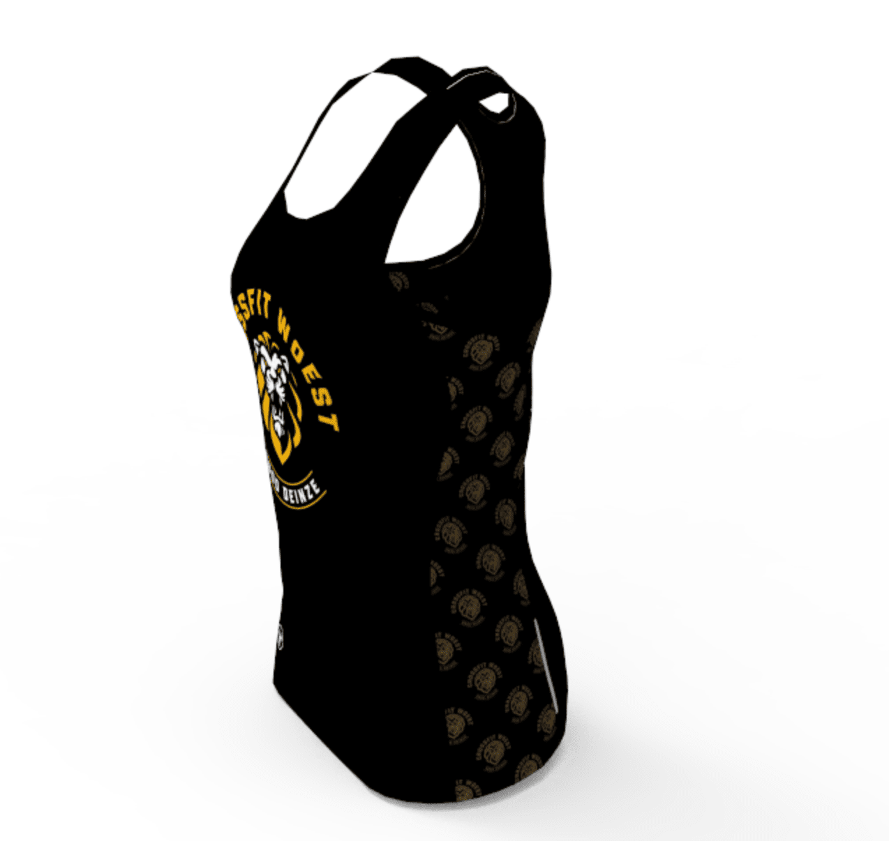Crossfit Woest female ultra tech running singlet - Afbeelding 2
