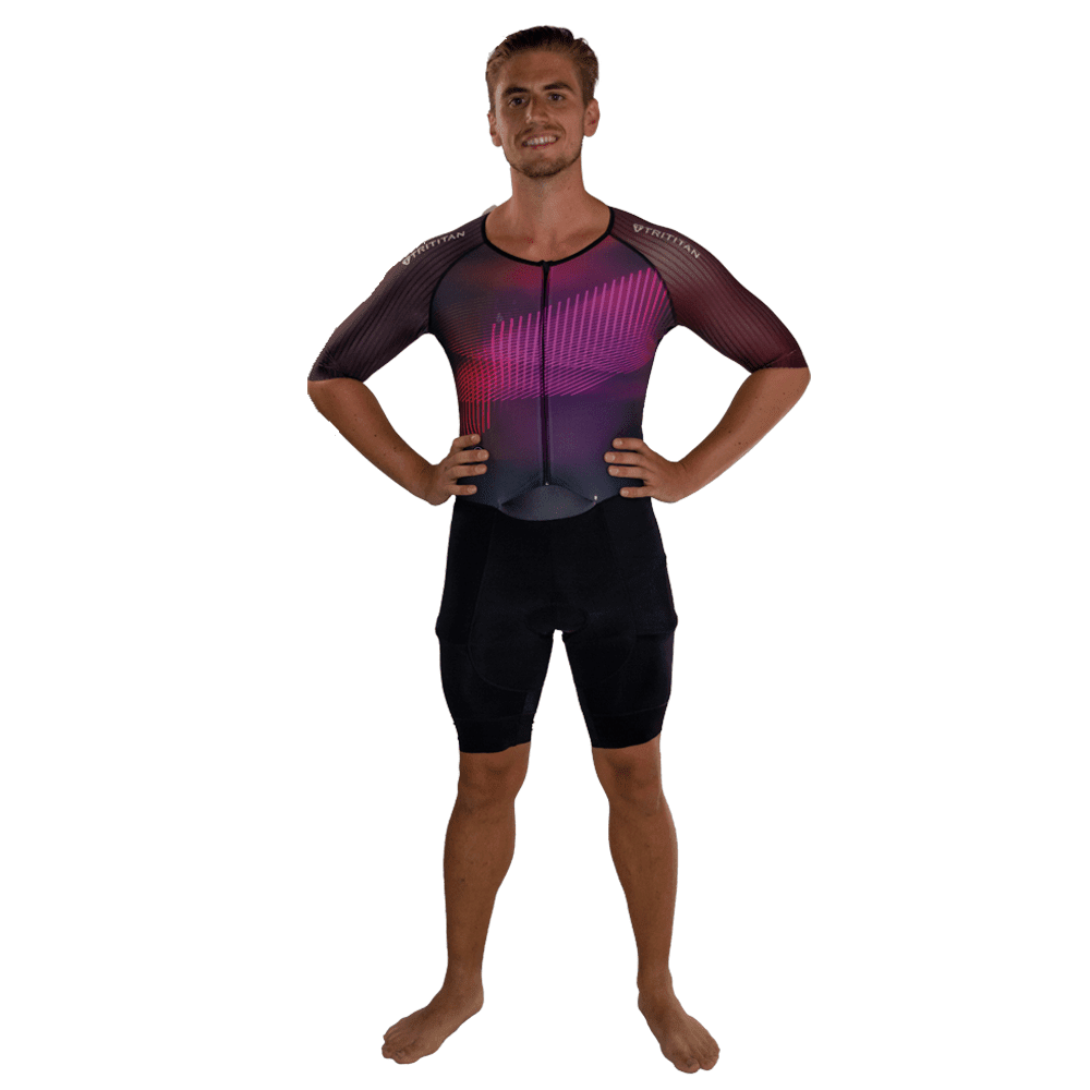 TriTiTan Pro Triathlon Speedsuit Futuristique