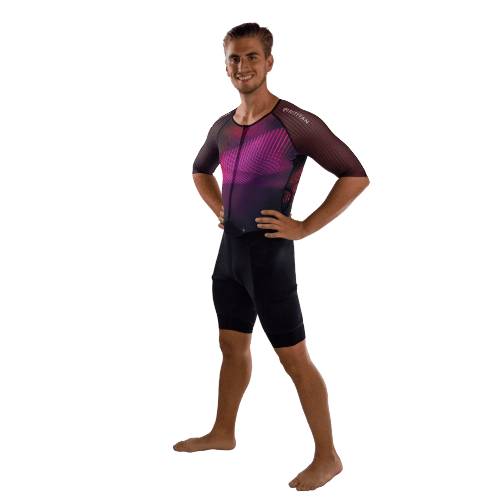 TriTiTan Pro Triathlon Speedsuit Futuristique - Afbeelding 2