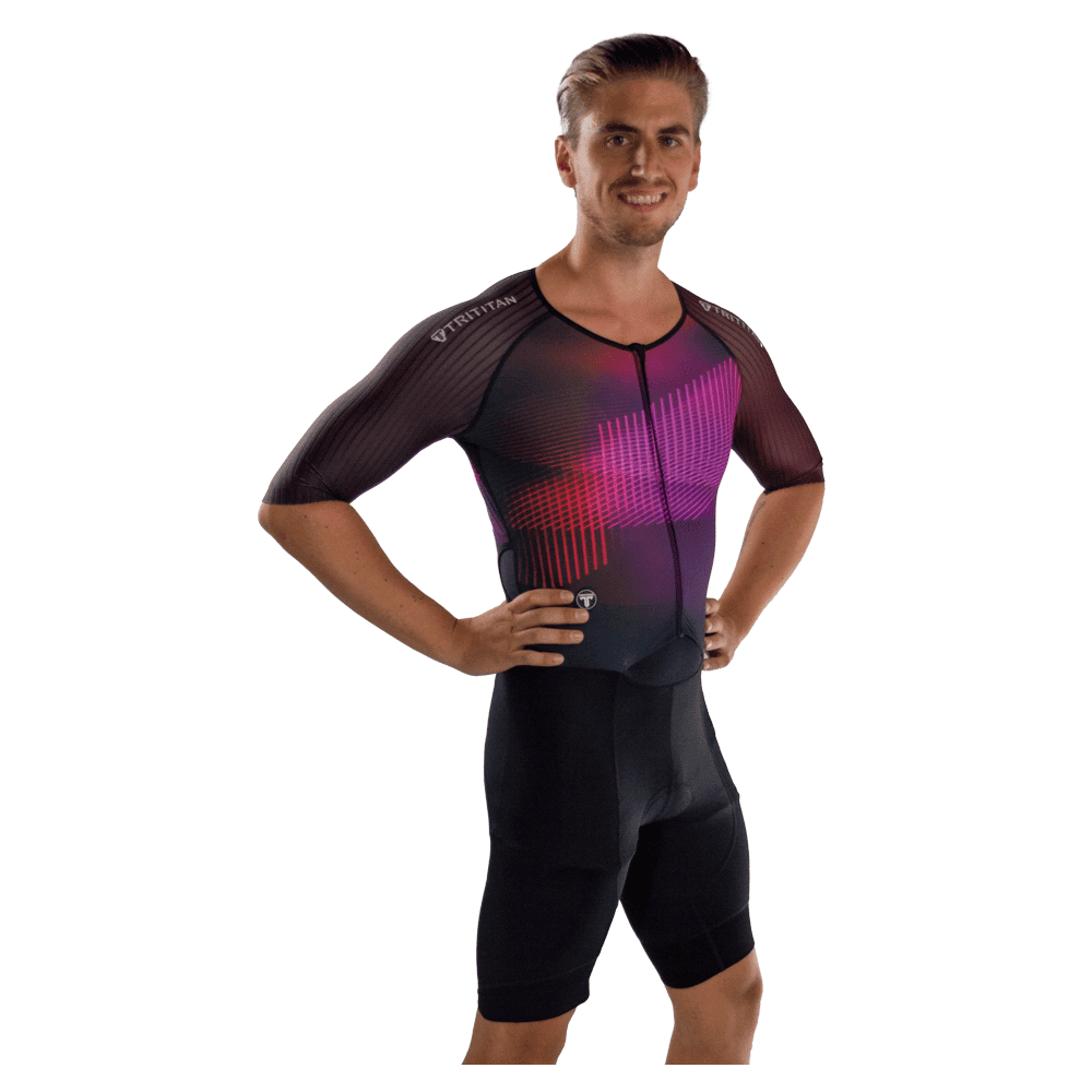 TriTiTan Pro Triathlon Speedsuit Futuristique - Afbeelding 4